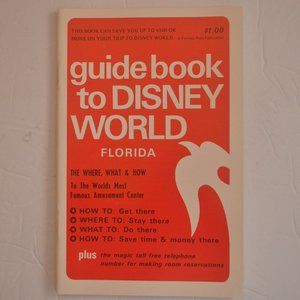 RARE Vintage Guide Book to Disney World By Tip’n Twinkle, Inc. (1972).